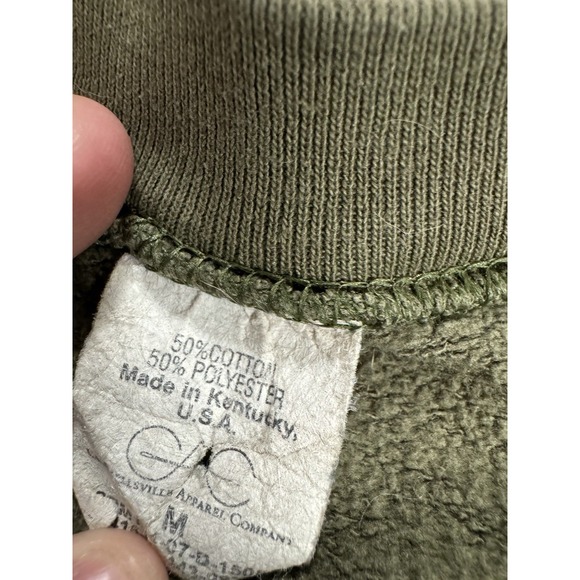 Usmc Crewneck Chopped Neck 70's/80's Pullover Sweatshirt Men's Medium - Picture 3 of 3